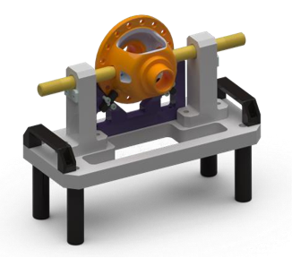 Three coordinate detection tooling